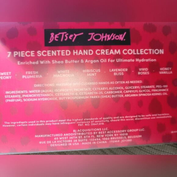 1 Betsy Johnson handlotion - Picture 6 of 6